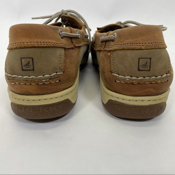 Sperry Classic Billfish Boat Shoe Dark Tan 13 - Picture 3 of 13